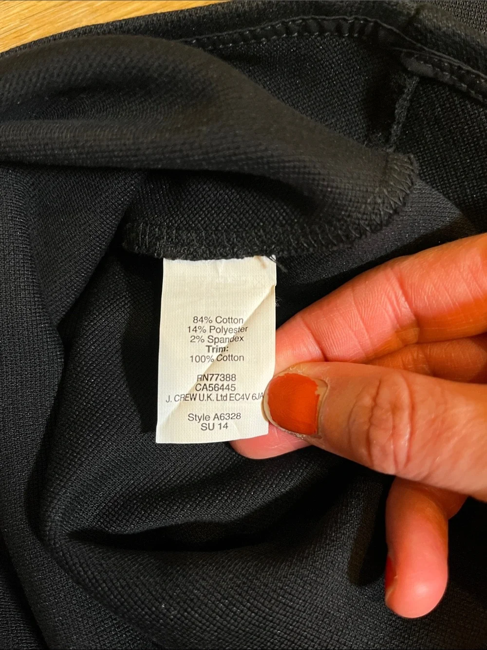 Madewell black wavelength